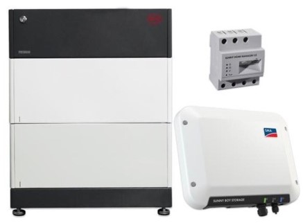 Homemanager2.0
SMA Batterijomvormer 2.5
BYD batterij 5.1 kWh