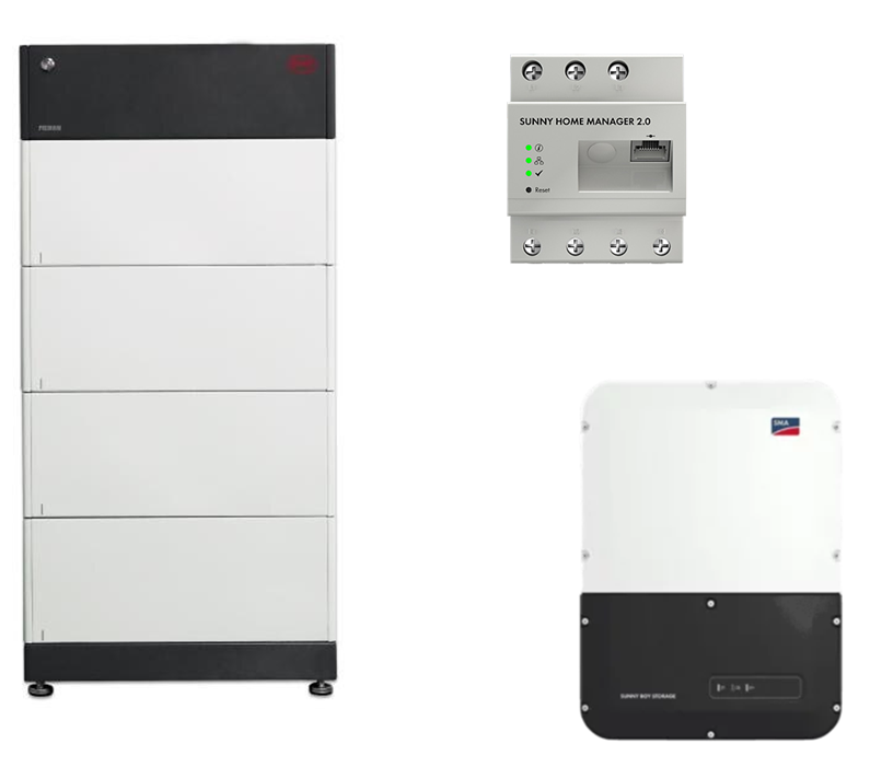 BYD thuisaccu noodstroom SMA Batterijomvormer