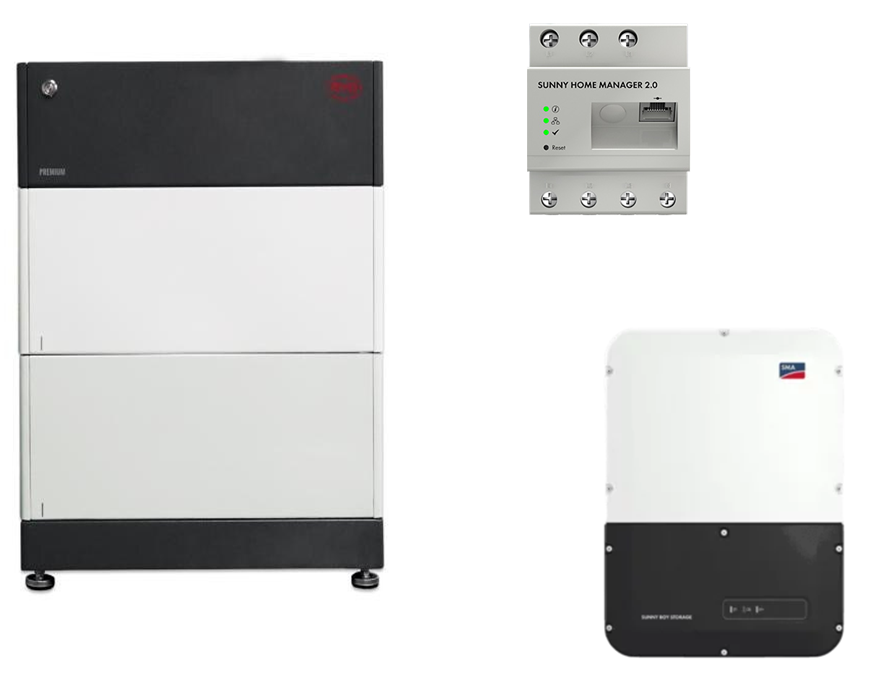 BYD thuisaccu noodstroom SMA Batterijomvormer