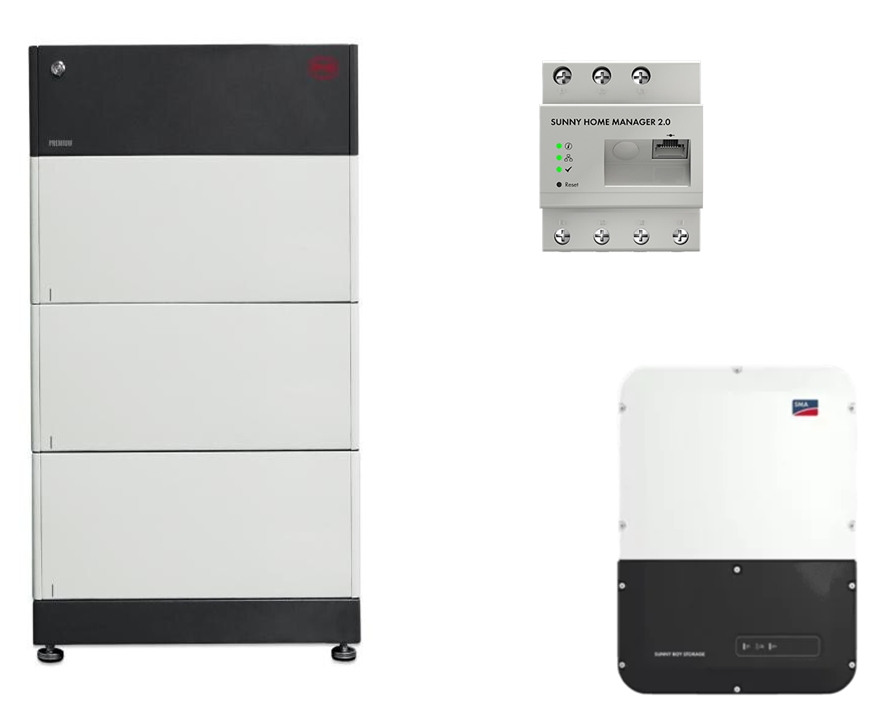 BYD thuisaccu noodstroom SMA Batterijomvormer